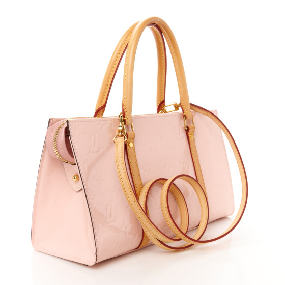 LOUIS VUITTON Vernis Neo Triangle Rose Ballerine 1632357
