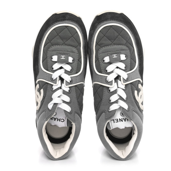 新作 CHANEL スニーカー 36 CHANEL/Cocomark/Low Top Sneakers/36/WHT/G37491 CC Logo
