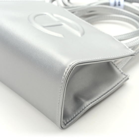 【TELFAR】Small Shopping Bag Silver ★テルファー シルバー Small Shopping Bag - Silver