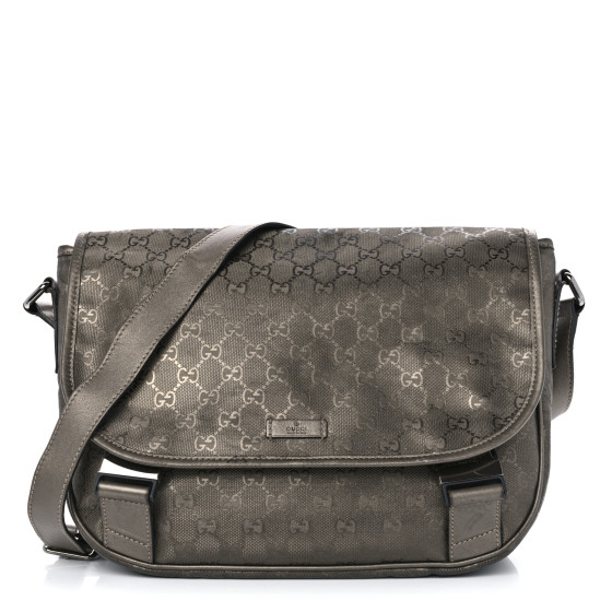 2/18～25　Gucci11727ページ GUCCI Imprime Monogram Medium Double Buckle Flap Messenger