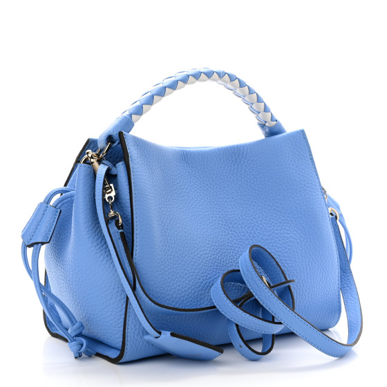 MULBERRY Heavy Grain Small Iris Tote Cornflower Blue 1191536