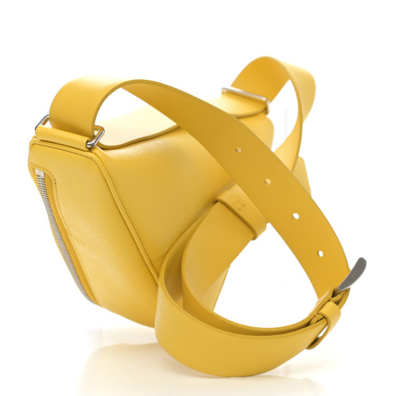 ショルダーバッグ Prada Yellow leather belt bag Prada Yellow Leather Belt Bag Elegant Compact Accessory