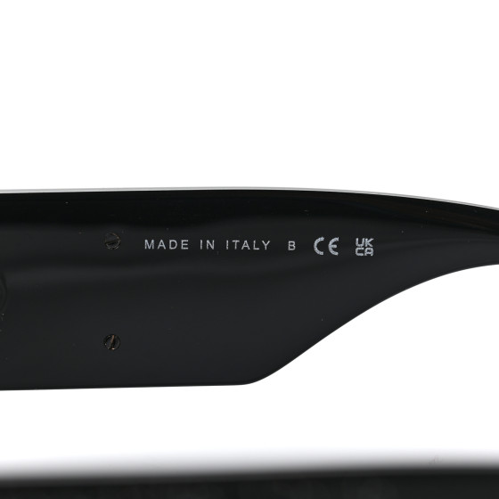 CHANEL Acetate Crystal CC Shield Sunglasses 5466-B-A Black