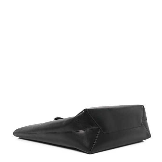 BALENCIAGA Smooth Calfskin Large Mary Kate Tote Black