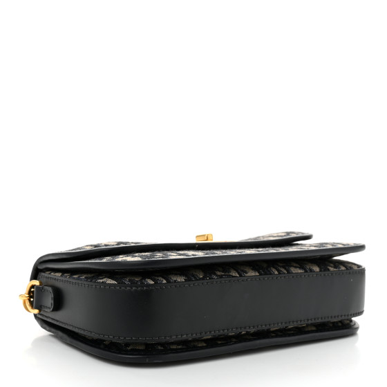 CHRISTIAN DIOR Oblique 30 Montaigne Avenue Bag Blue 1698780