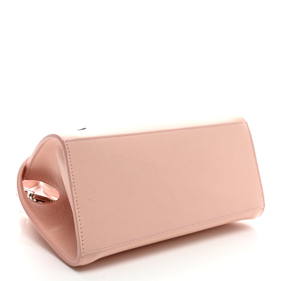 SALVATORE FERRAGAMO Calfskin Mini Hug Bag Nylund Pink
