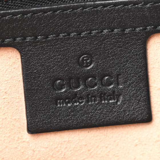 GUCCI Calfskin Matelasse GucciGhost Medium GG Marmont Chain