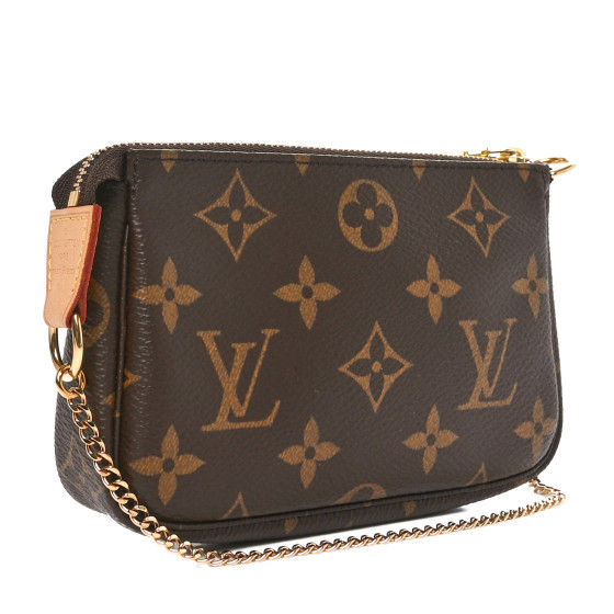 LOUIS VUITTON Monogram Mini Pochette Accessories 1698373