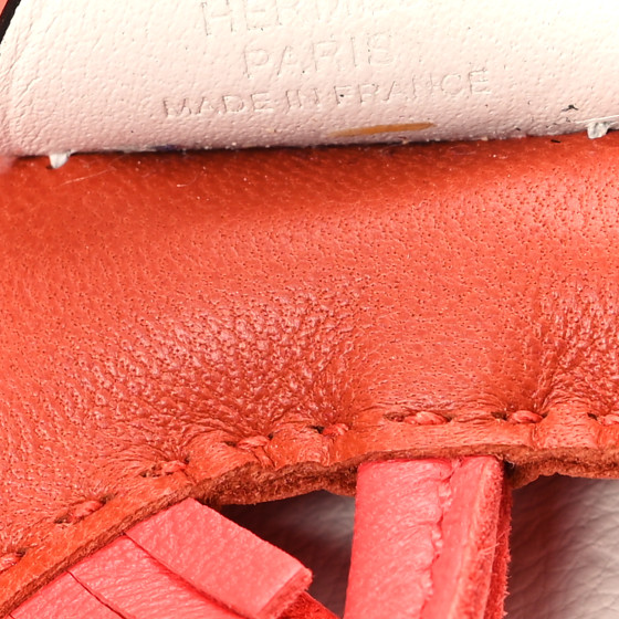 HERMES Milo Lambskin Grigri Rodeo Pegase Horse Bag Charm PM