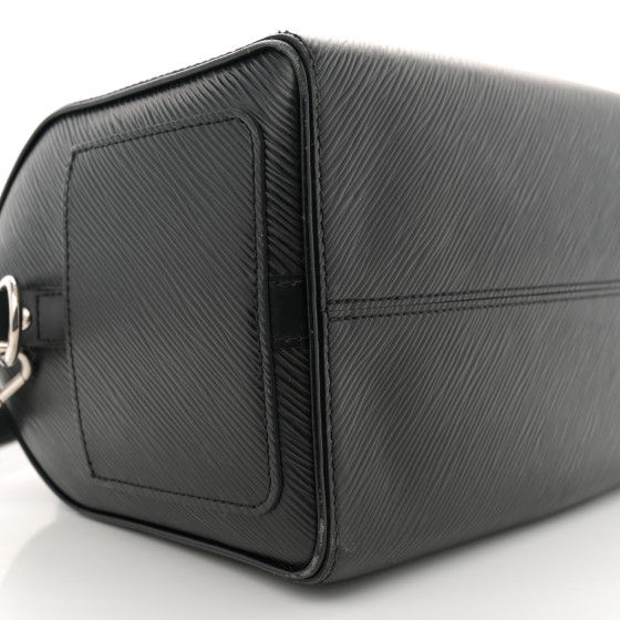 LOUIS VUITTON Epi Speedy Bandouliere 25 Black 1700669