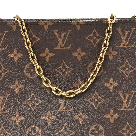Louis Vuitton ロゴ入りポーチ LOUIS VUITTON Monogram Toiletry Pouch On Chain 1697540