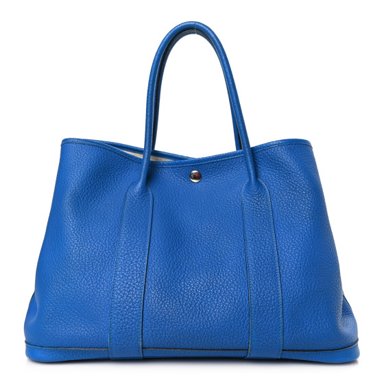 HERMES Negonda Garden Party 36 MM Bleu Hydra 1339277