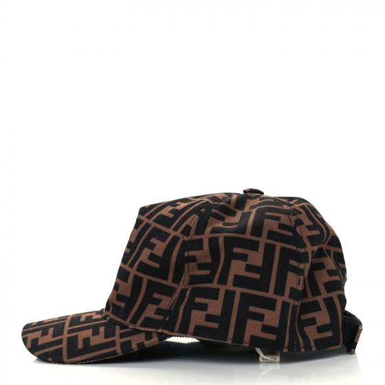 帽子・その他 FENDI FF canvas hat Fendi Brown FF Zucca Canvas Bucket Hat M | eBay