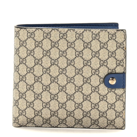 GUCCI GG CRYSTAL BI-FOLD WALLET 23AW 財布 GG Jumbo bi-fold wallet in black leather | GUCCI® US