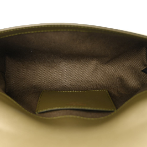 BURBERRY Olive Green Check Note Bag ショルダーバッグ Burberry Small Note Shoulder Bag in Olive Green | FWRD