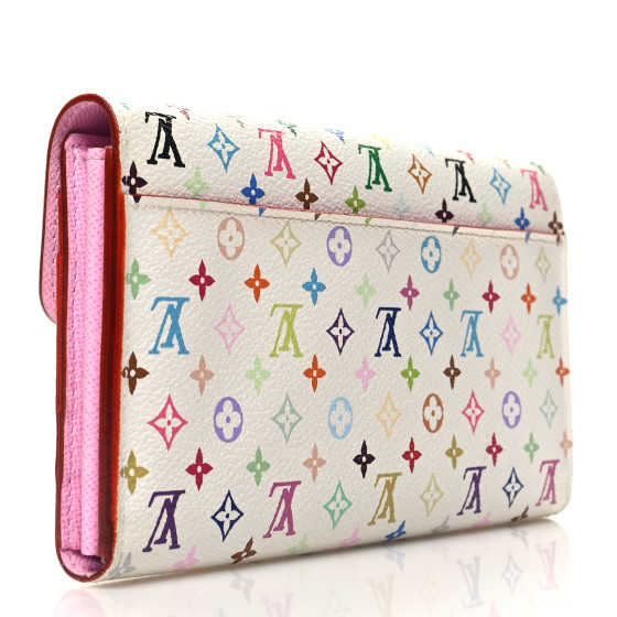 佐々木　LOUIS VUITTON LOUIS VUITTON LV X YK Monogram Kusama Pumpkin Sarah Wallet