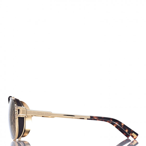 LOUIS VUITTON Sunglasses Z0981W Gold 460985 | FASHIONPHILE