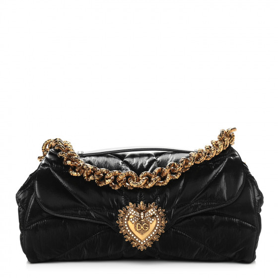 クラッチバッグ DOLCE & GABBANA - DEVOTION SHOULDER BAG BB7475 AF984 Devotion shoulder bag in Black for Women | Dolce&Gabbana®