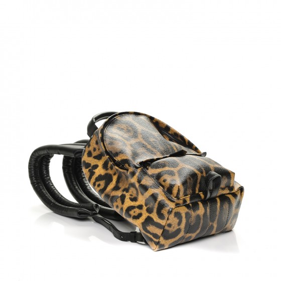 LOUIS VUITTON Wild Animal Print Palm Springs Backpack PM