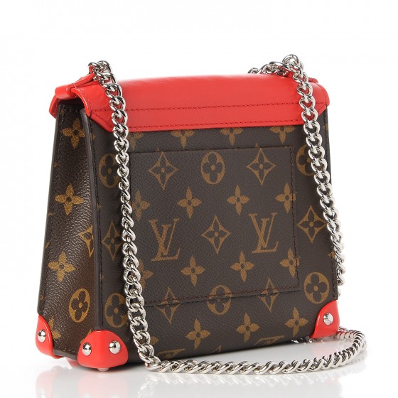 LOUIS VUITTON PM ポーチ　赤　レッド louis-vuitton-felicie-monogram