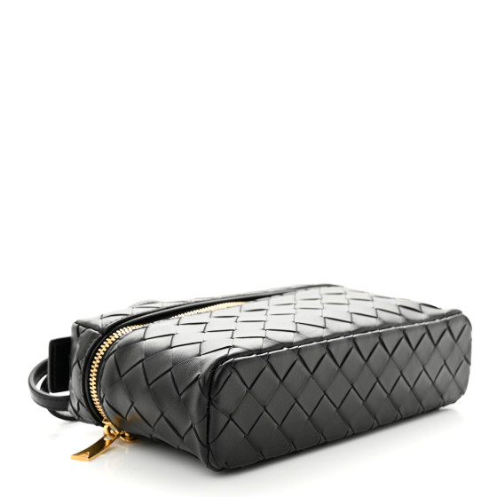 【関税送料込】BOTTEGA VENETA Bang Bang Black Bang Bang Intrecciato leather tote bag in black - Bottega