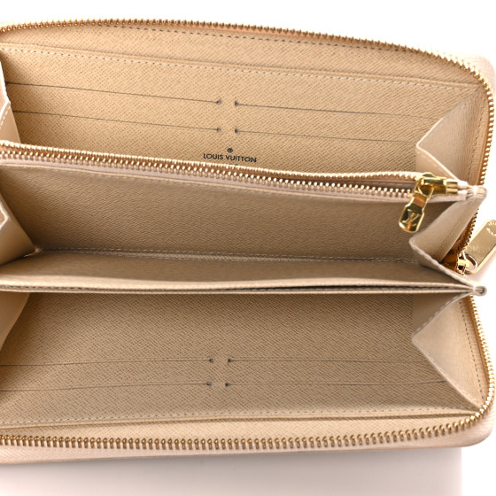 LOUIS VUITTON Damier Azur Zippy Wallet 1464418 | FASHIONPHILE