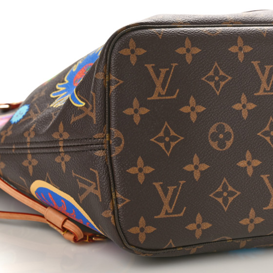 LOUIS VUITTON LV X YK Monogram Faces Neverfull MM 1468342