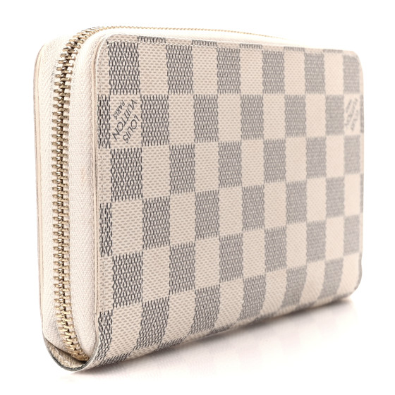 ヴォイ LOUIS VUITTON Damier Azur Zippy Wallet 1464418 | FASHIONPHILE