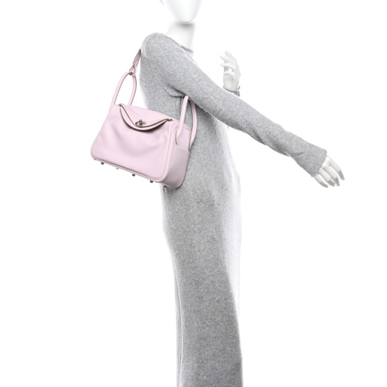 HERMES Swift Verso Lindy 26 Mauve Pale Gold 1465452