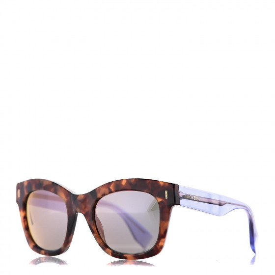 FENDI FFモチフエンホススライト 7X1377ABO2 F0QA1 FENDI Sunglasses FF 0025/S Tortoise Blue 470321 | FASHIONPHILE