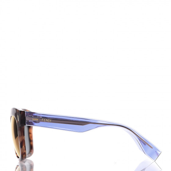 FENDI FFモチフエンホススライト 7X1377ABO2 F0QA1 FENDI Sunglasses FF 0025/S Tortoise Blue 470321 | FASHIONPHILE