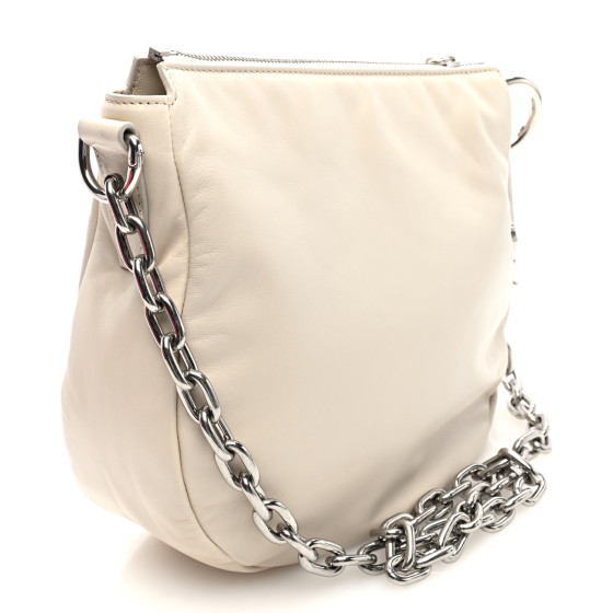 BURBERRY Calfskin Small Knight Crossbody Bag Soap 1666776
