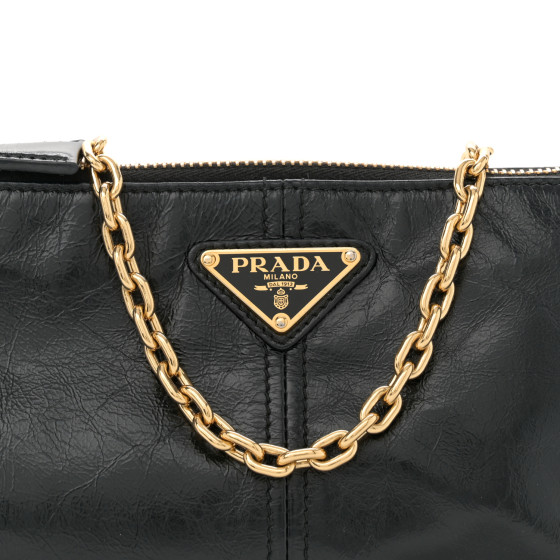 PRADA Soft Lux Calfskin Medium Re-Edition 2002 Shoulder Bag