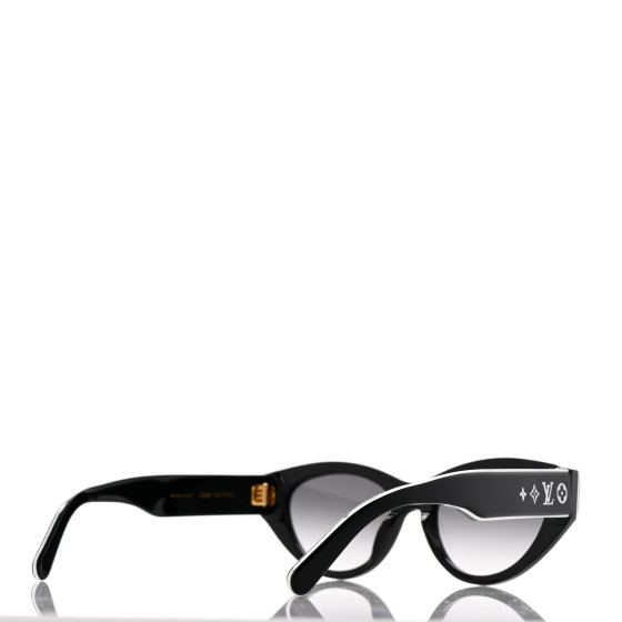 LOUIS VUITTON Acetate LV Line Cat Eye Sunglasses Z2686U