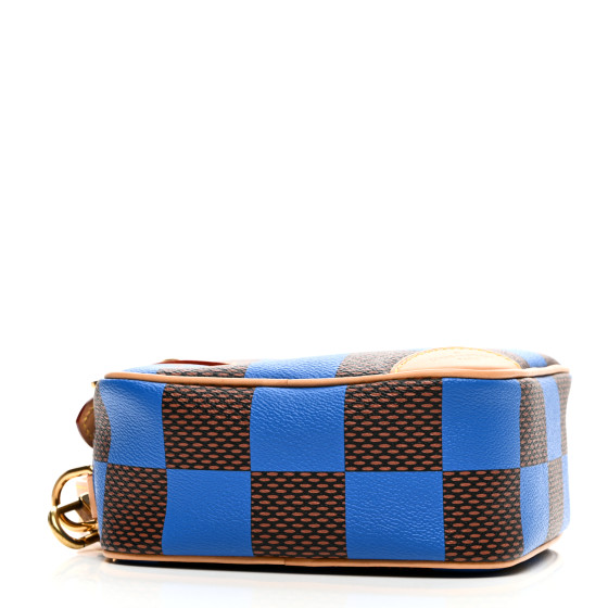 Louis Vuitton チェス メッセンジャー Louis Vuitton Chess Messenger Damier Denim 3D Blue Denim in