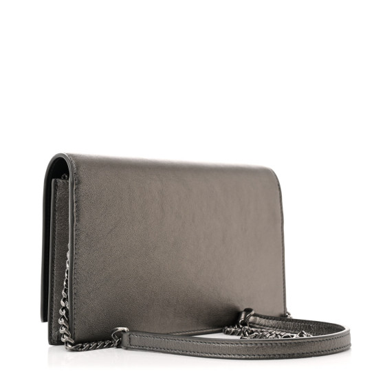 【Saint Laurent】Monogram Classic Chain Wallet Shoulder Bag Authentic Yves Saint Laurent (YSL) Classic black Monogram