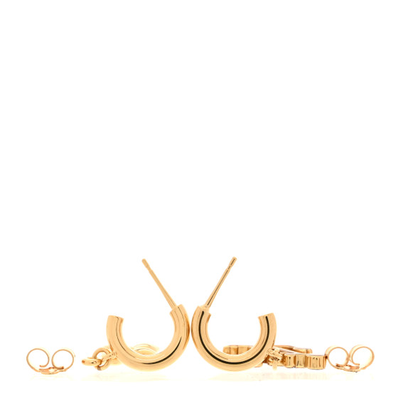LOUIS VUITTON LV X TM Superflat Earrings Gold Multicolor