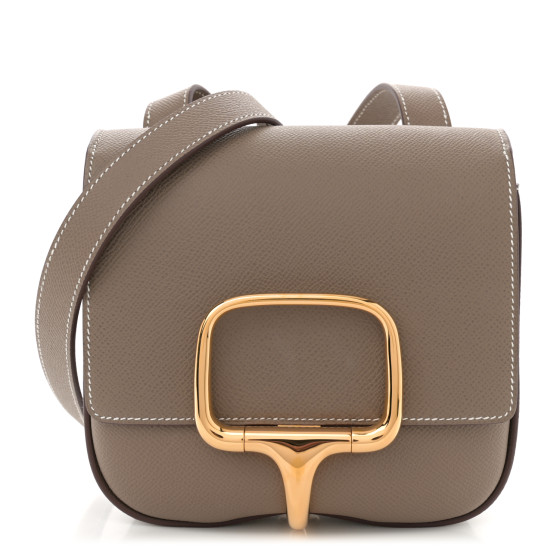 HERMES Epsom Mini Della Cavalleria Etoupe 1670275 | FASHIONPHILE