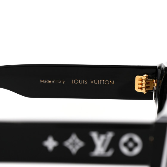 LOUIS VUITTON Acetate LV Line Cat Eye Sunglasses Z2686U