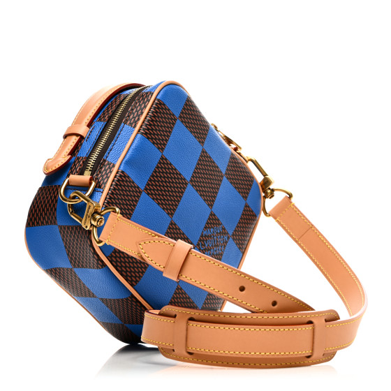 Louis Vuitton チェス メッセンジャー Louis Vuitton Chess Messenger Bag Damier Pop Red in Coated