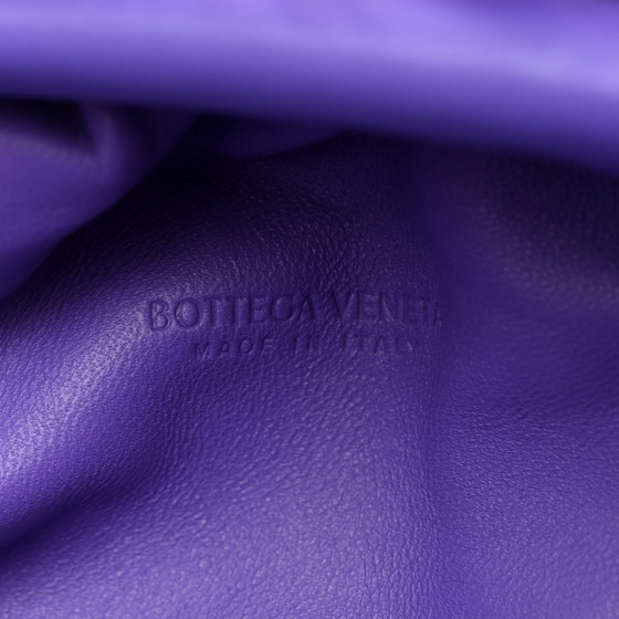 BOTTEGA VENETA Shearling Lambskin Embellished The Mini Pouch