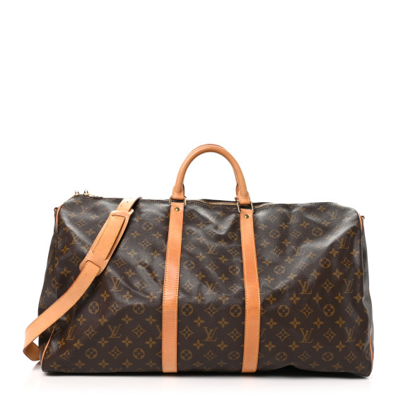 LOUIS VUITTON Monogram Keepall Bandouliere 55