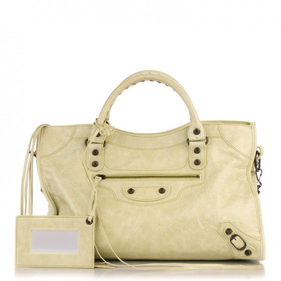セール!!BALENCIAGA★678377 BALENCIAGA Agneau Classic Hardware City Tangerine 919543