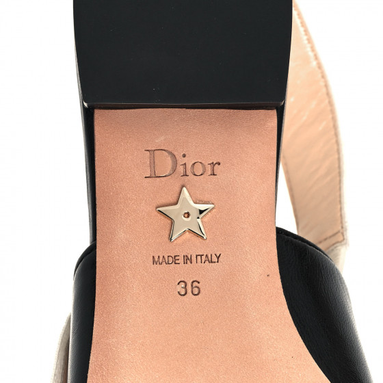 新品DIORJ'ADIORFLAT SLINGBACK BALLERINA裏張り 💕 DIOR J'ADIOR SLINGBACK BALLERINA FLAT (Black Technical
