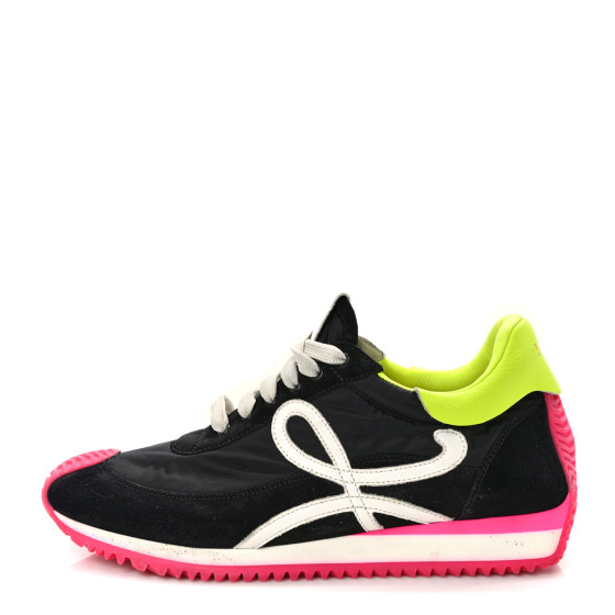 ◆LOEWE◆ フローランナー (スエード＆ナイロン) Flow Runner in nylon and suede Gold - LOEWE