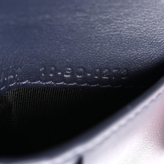 CHRISTIAN DIOR Coated Canvas Calfskin CD Diamond Bifold