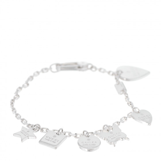GUCCI ◆ SILVER BRACELET WITH CHARMS 関税/送料込 $_57.PNG?set_id=880000500F