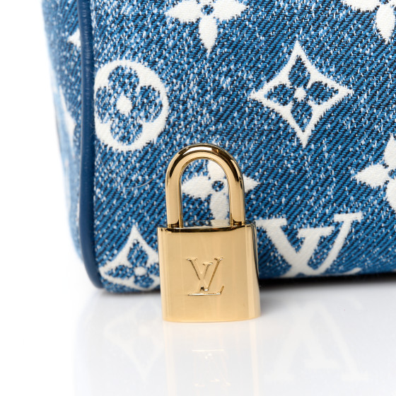 ルイヴィトン LOUIS VUITTON Monogram Jacquard Denim Speedy Bandouliere 25