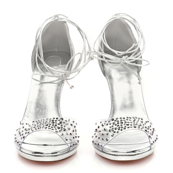 りりぃ38 CHRISTIAN LOUBOUTIN Glitter Iriza Kid Flinstar 100 Pumps
