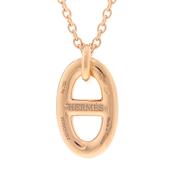 [HERMES]★Farandole pendant★Rose gold small Hermès Farandole Pendant Small Rose Gold w/Diamonds